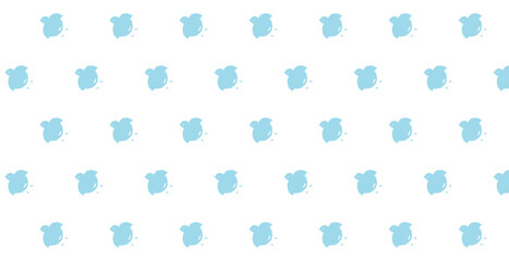 チドリ柄の背景イラスト　パターン