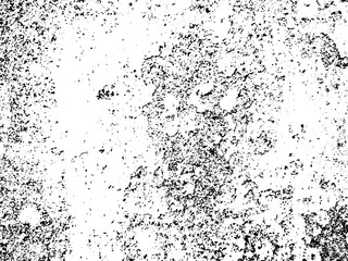 Obraz premium Grunge background black and white. Texture of chips, cracks, scratches, scuffs, dust, dirt .Vector pattern of cracks, chips, scuffs. Abstract vintage surface isolated on white background.EPS10.