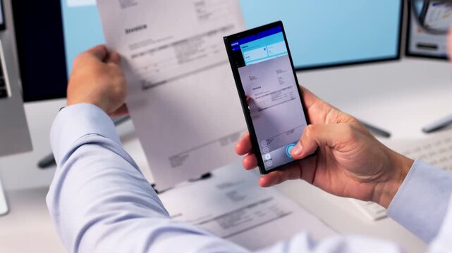 OCR Character Recognition: Taking Document Picture