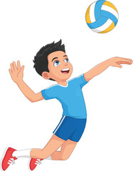 boy playing football