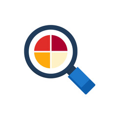 Data Analysis Magnifying Glass icon
