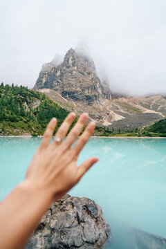 Engagement Ring in the nature