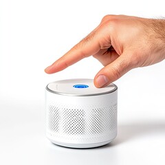 Activating smart speaker hands-on tech interaction in modern home environment