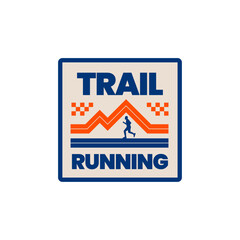 Trail Run Badge 12 AI