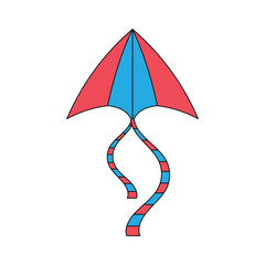 colorful kite illustration