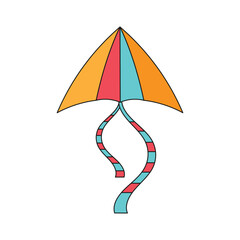 colorful kite illustration