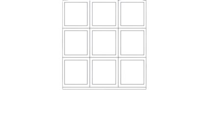 Grid of nine squares