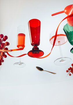 stylish festive set up