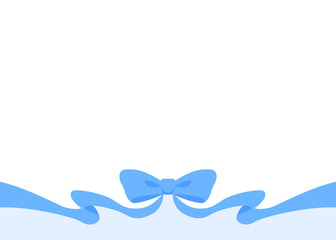 Fototapeta premium リボンのデコレーションフレーム、背景