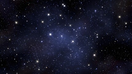 Obraz premium A deep space vista filled with countless bright twinkling stars and subtle nebulae