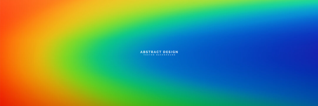 Abstract rainbow gradient with smooth curves and vivid colors, ideal for digital art, banners, and contemporary backgrounds. - Powered by Adobe