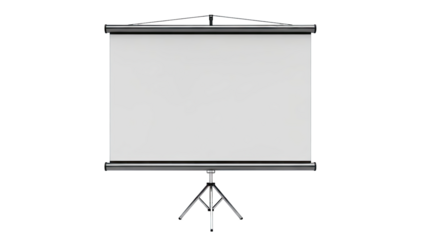 Portable Projector Screen on Tripod Stand