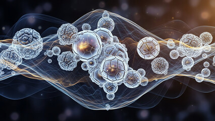 Main Subject Molecules in Blue Network