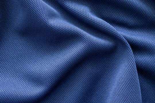 Blue sports clothing fabric football shirt jersey texture
