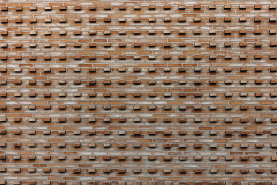 Textured Brick Wall Pattern