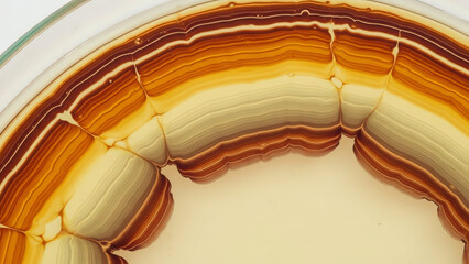 Banded Stone Arch in Warm Tones