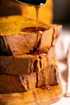Healthy Gluten, Dairy and Sugar Free Pumpkin Loaf 
