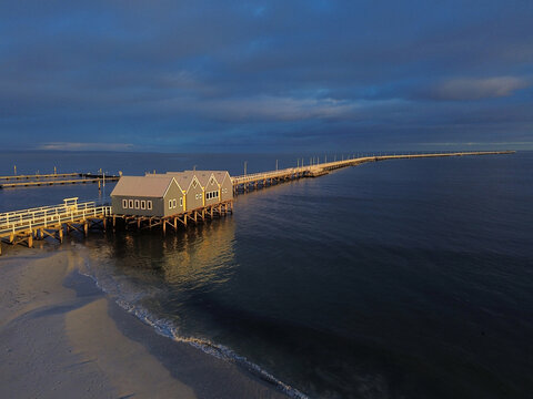 Busselton Jetty. Foreshore of Busselton. Western Australia.