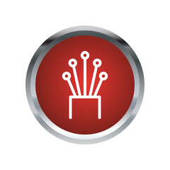 Cable icon design template