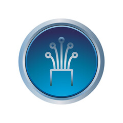 Cable icon design template