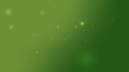 green gradient background with subtle sparkle particles and soft glowing light effects suitable for clean abstract designs eco themed visuals modern presentations and calm celebration layouts
