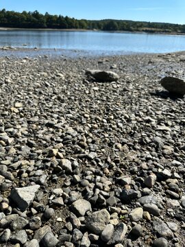 stones on the beach