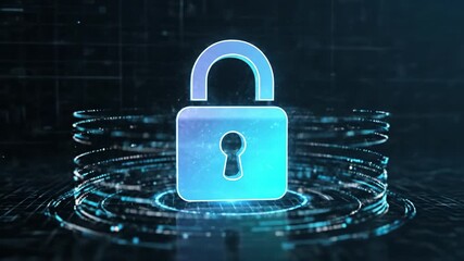 Digital padlock security encryption privacy protection network cybersecurity data protection privacy lock encryption padlock security digital network data protection privacy encryption security - Powered by Adobe