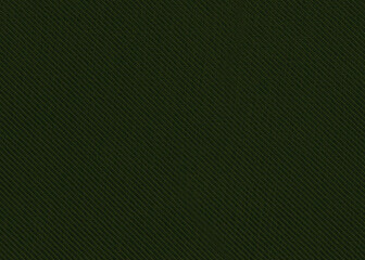 Dark olive green textured fabric background with subtle diagonal lines