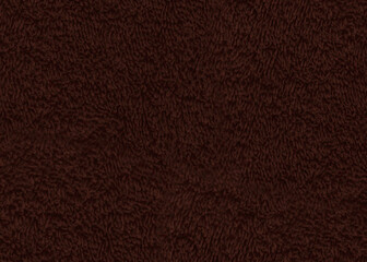Dark Brown Textured Background with Fuzzy Surface Detail