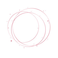 pink abstract background with circles