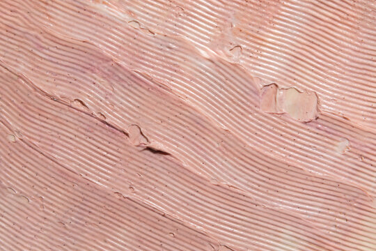 Smooth Texture of Creamy Spread on a Flat Surface