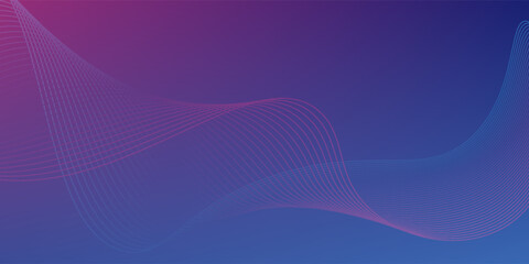 Abstract blue background with waves. EPS10