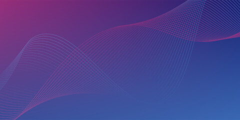 Abstract blue background with waves. EPS10