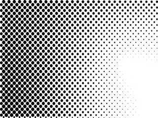Halftone dots background with grunge grain noise texture forming abstract halftone pattern frame suitable for comic style backgrounds posters and creative graphic layouts