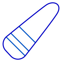 Crayon outline icon