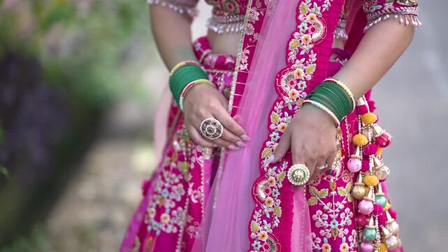 Radiant Elegance: Traditional Indian Bridal Jewelry Up Close