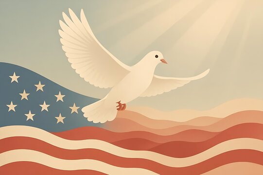 Peace and Freedom Symbol Inspired by Martin Luther King