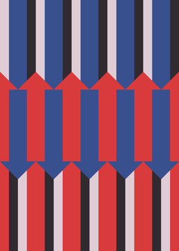 Poster with intersections of directions