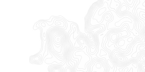Contour abstract map relief land outline. Topographic map patterns. White wave paper curved reliefs abstract background. Background of the topography map. Abstract pattern with lines.