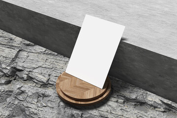 High quality flyer mockup