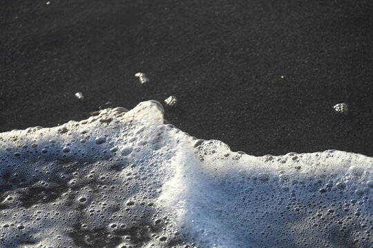 ocean coast and waves and sky, - Powered by Adobe