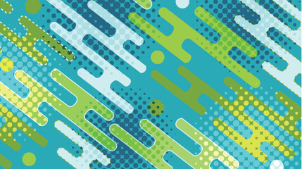 幾何学　抽象的　カラフル　模様　背景