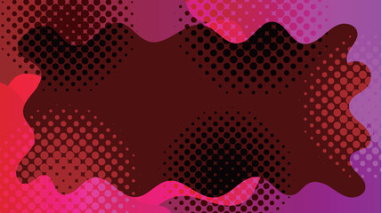 フレーム　網点　ピンク　模様　背景