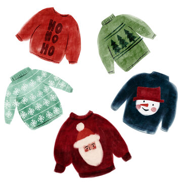 Christmas Jumpers pattern