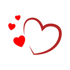 Happy valentine's day love icon