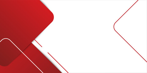 Red and white abstract corporate background