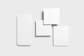 High quality social media mockup