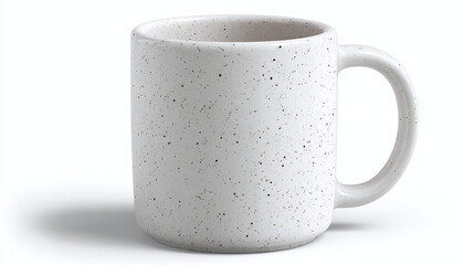 A speckled ceramic mug, perfect for enjoying a warm beverage