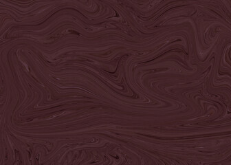 Dynamic dark red liquid marbling texture with intricate swirls and flowing patterns, creating an elegant and sophisticated abstract background rich in deep, warm hues