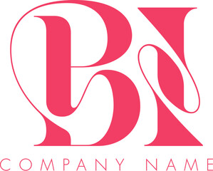 Creative Abstract Initial Letter BI Logo Design